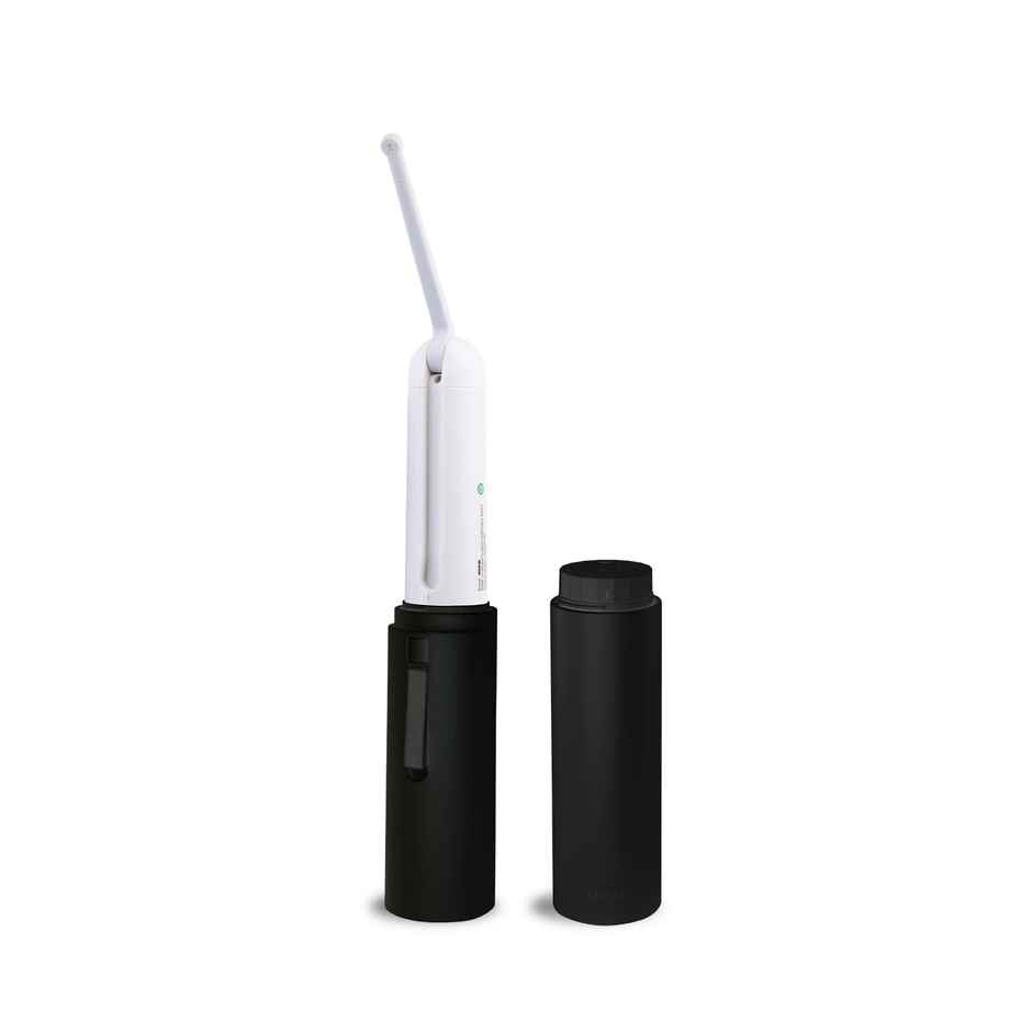 Kohler Purewash Portable Jet Spray Battery Operated Bidet With 200ml Refillable Bottle | Black