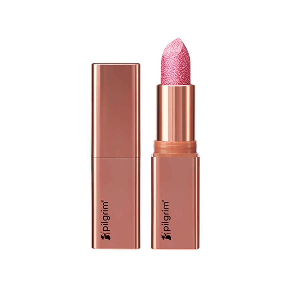 Pilgrim Dubai Luxe Lifestyle Glitter Lipstick For Women | Chic Haseena 06