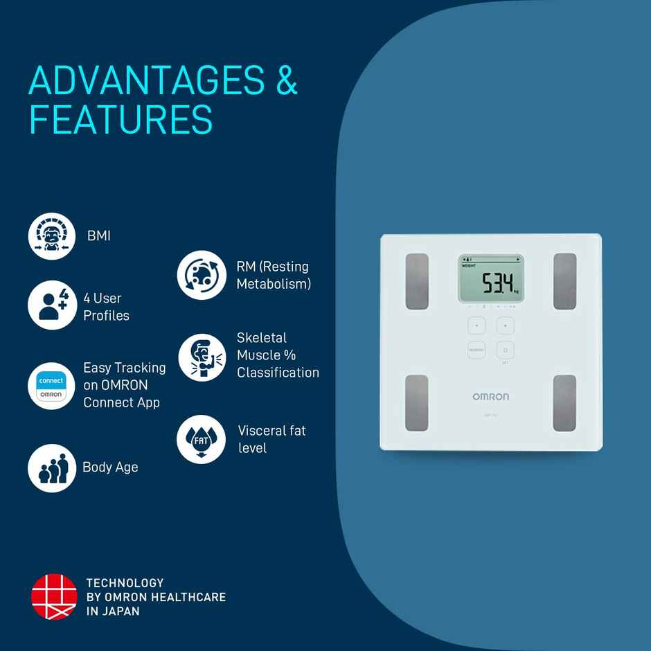 Omron HBF 214 Karada Body Composition Monitor