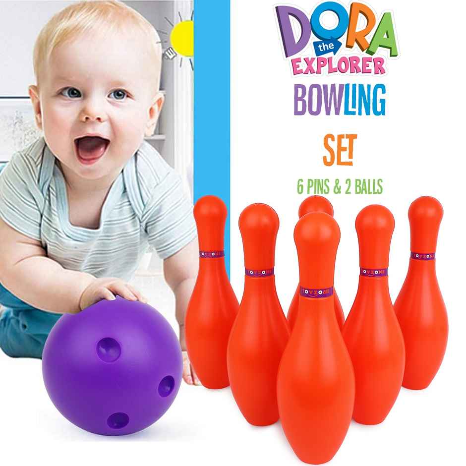 Toyzone Dora Bowling Set - 12''