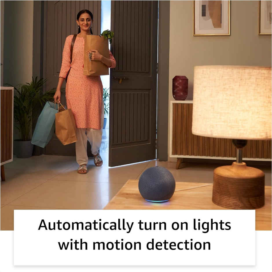 Amazon Echo Dot (5th Gen) | Smart speaker with Bigger sound, Motion Detection, Temperature Sensor, Alexa and Bluetooth - Black