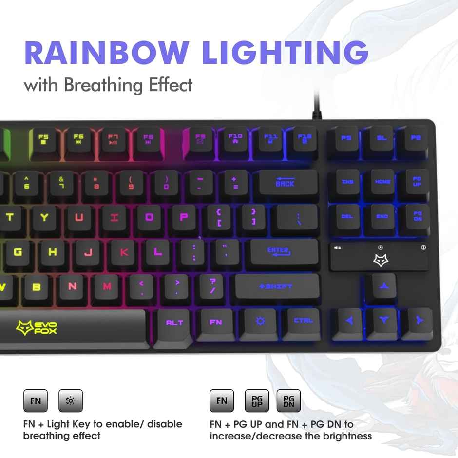 Evofox Fireblade Gaming Keyboard Usb