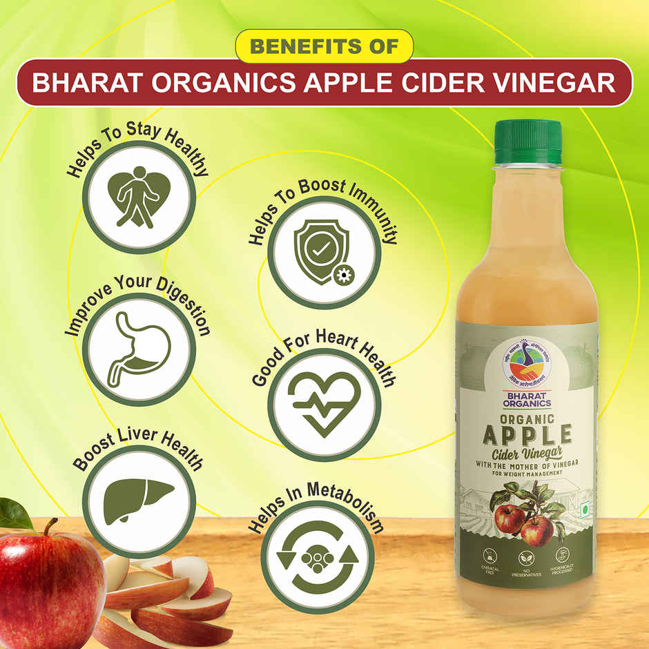 Bharat Organics Apple Cider Vinegar