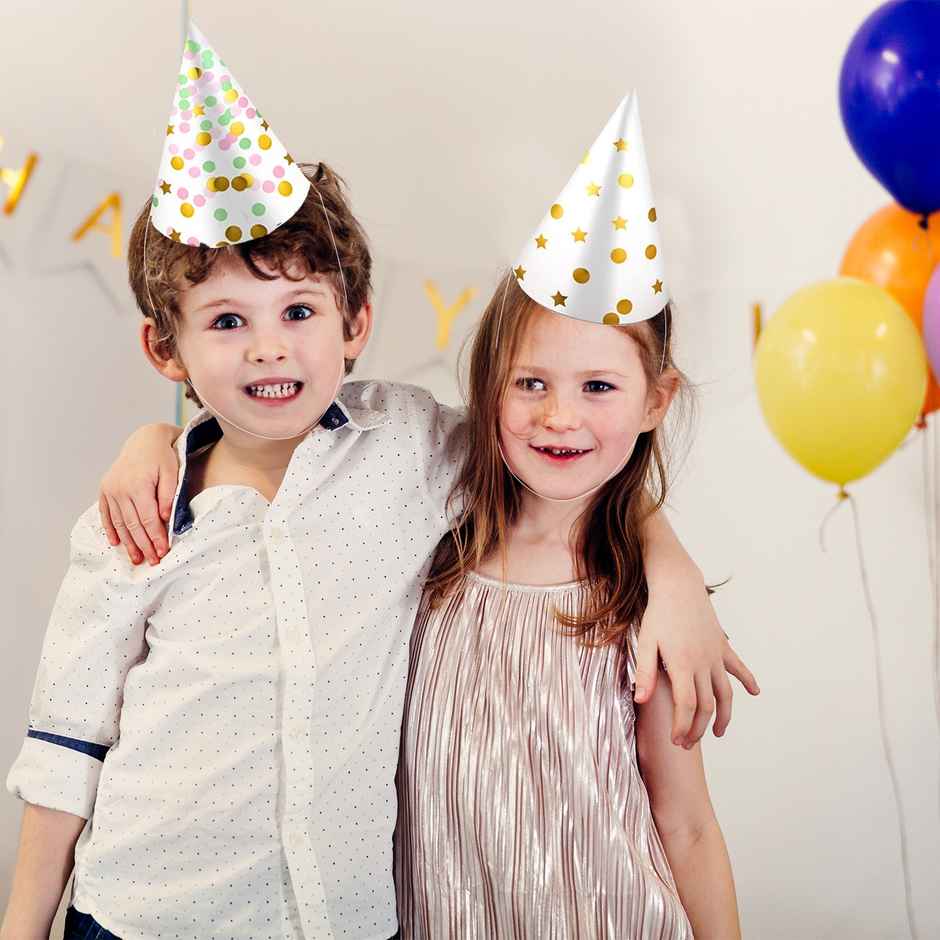 Stylish Birthday Caps | Set Of 10 | Party Propz