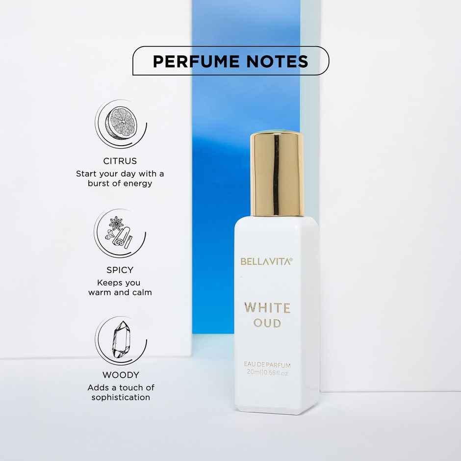 Bella Vita White OUD Unisex Perfume for Men and Women