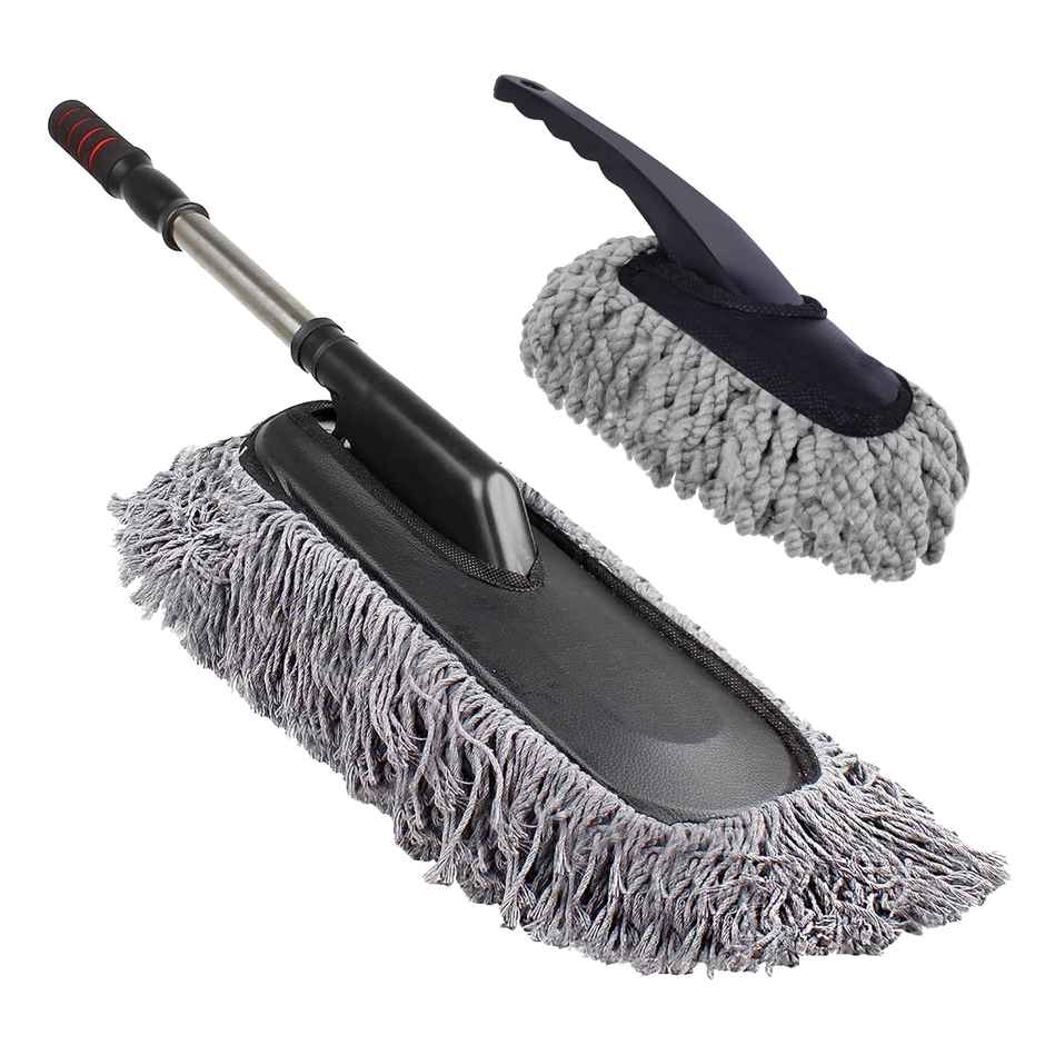 Autoguys Majiko & Small Duster Combo Soft Microfiber Car Duster Brush Home Duster Kitchen Cleaning