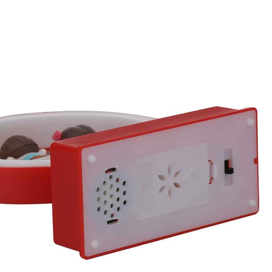 Tied Ribbons Decorative Romantic Love Couple With Led Light Table Decoration Showpiece