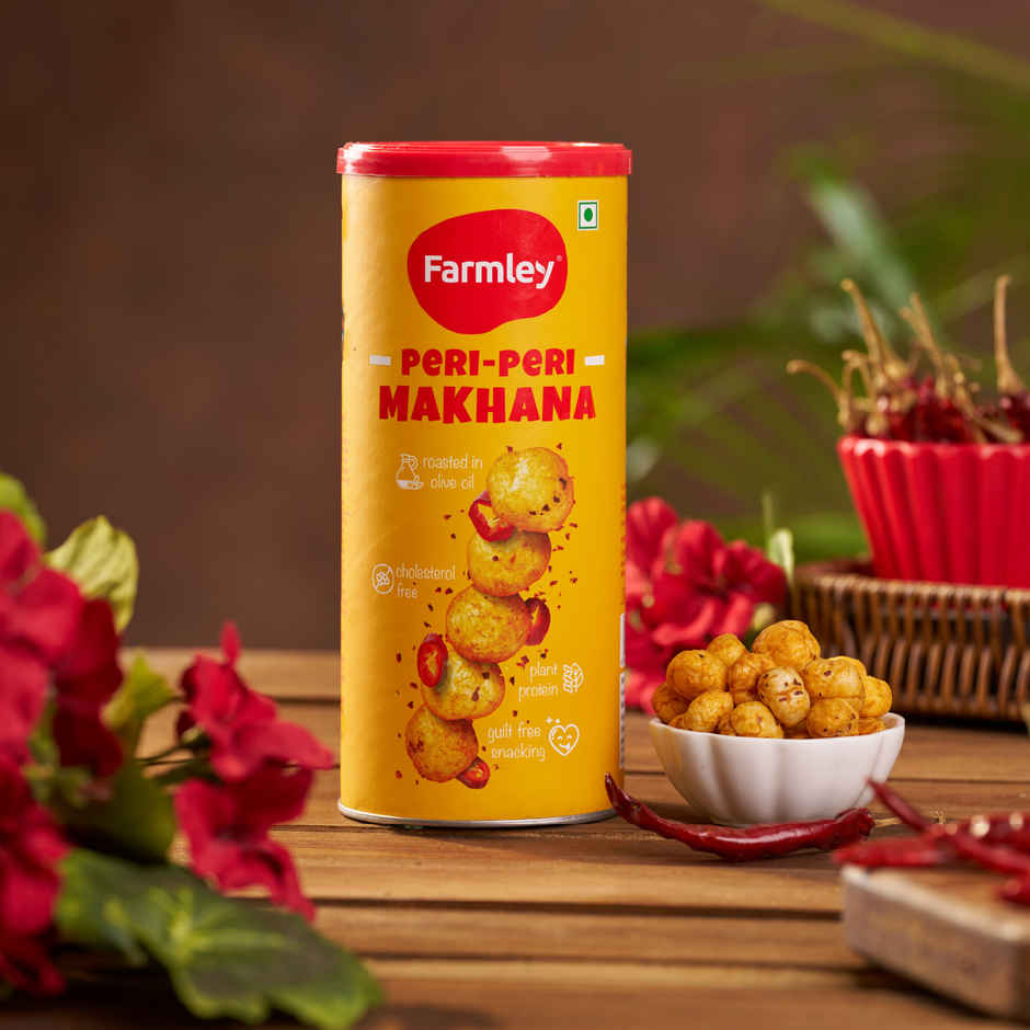 Farmley Peri Peri Makhana Roasted In Olive Oil