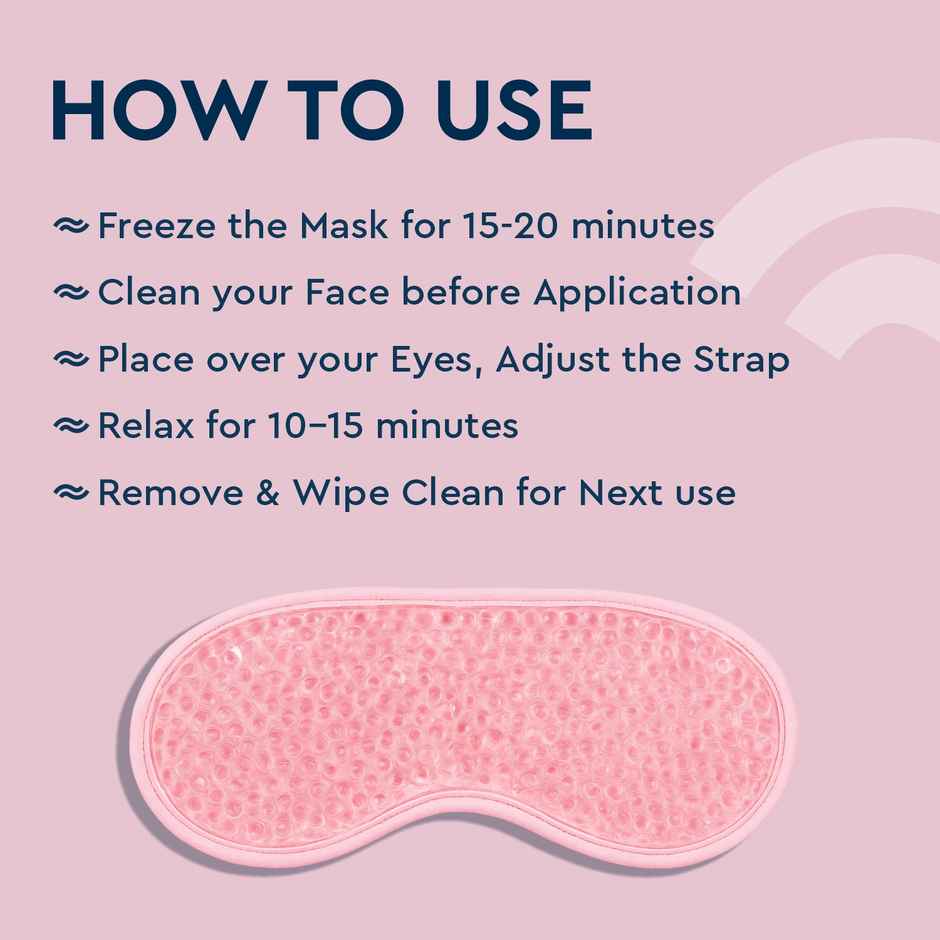 Gubb Soothing Gel Eye Mask - Pink