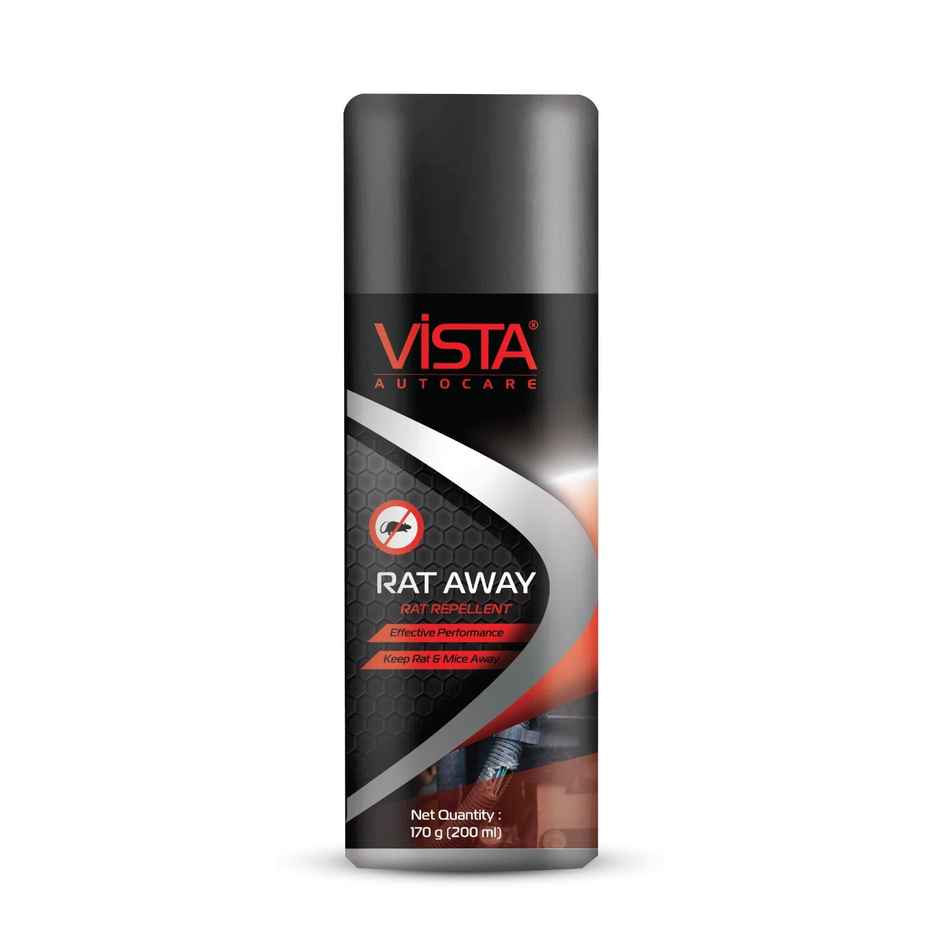 Vista Auto Care Rat Away I Rat Repellent for Car Engine Parts & Wires, Non-Toxic