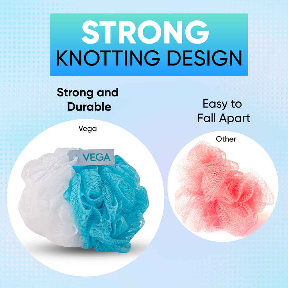 VEGA Soft Sponge for Men and Women, (BA-3/9) | Assorted