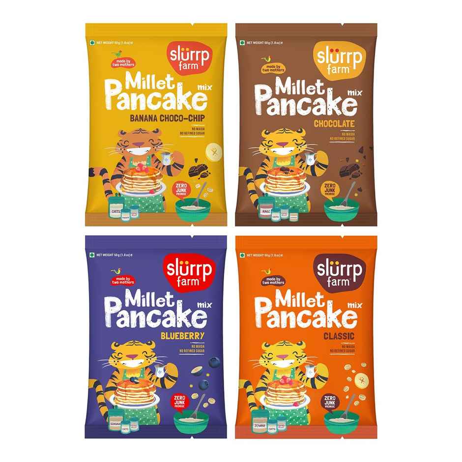 Mille Slurrp Farm Trial Pack Pancake Mix Combo