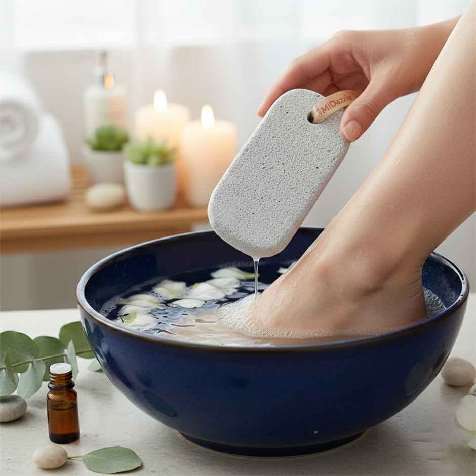 Midazzle Capsule Shaped Pumice Stone - Medium |MIPS5101