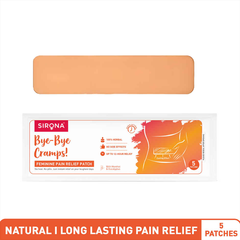 Sirona Feminine Pain Relief Patches