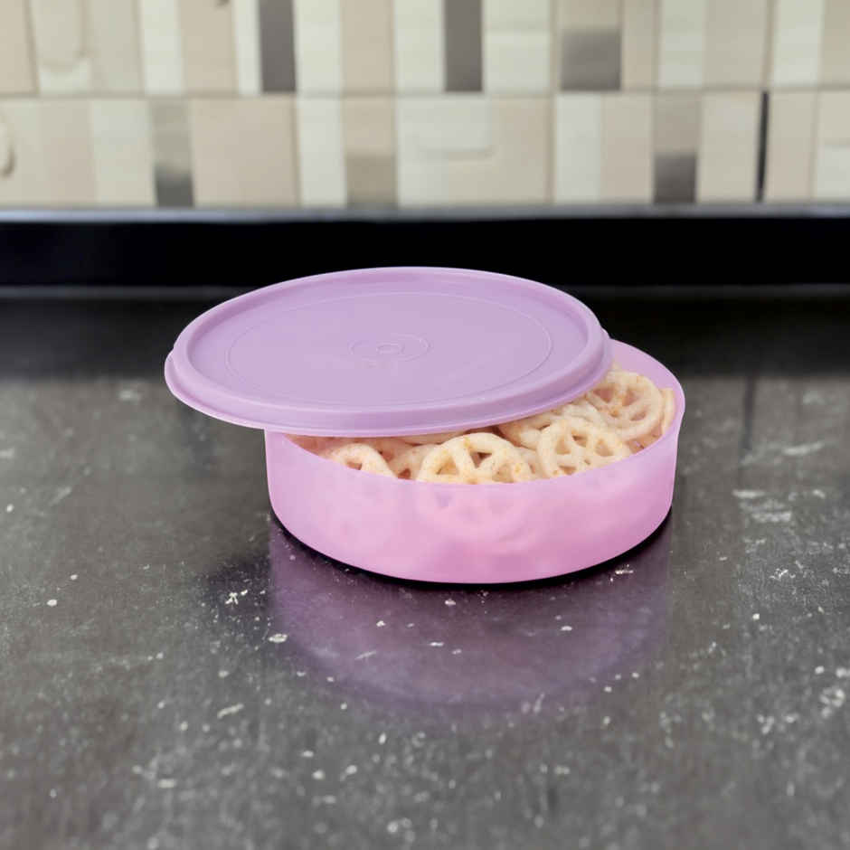 Joyo Fresherware Round Khakhra, Papad, Roti Storage Container, 750ml, Assorted