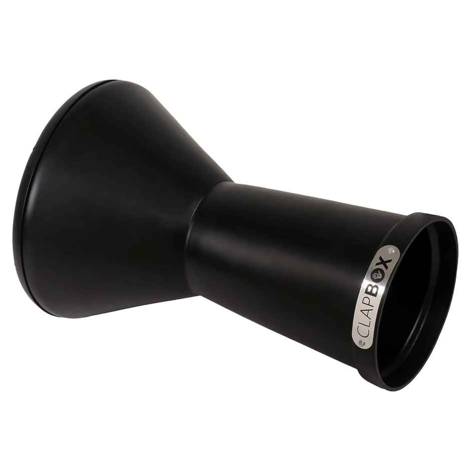 Clapbox Darbuka- Aluminium (9 Inches, Black) Full Size