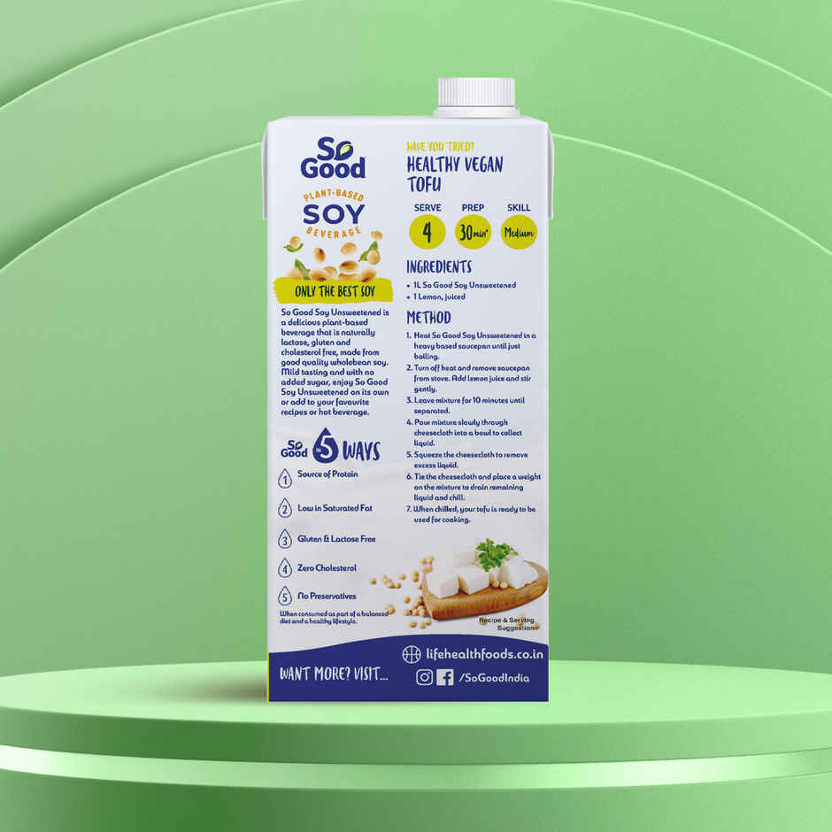So Good Plant Based Soy Beverage