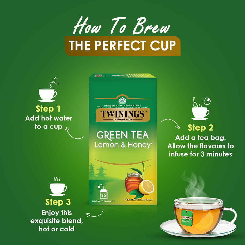 Twinings Lemon and Honey Green Tea