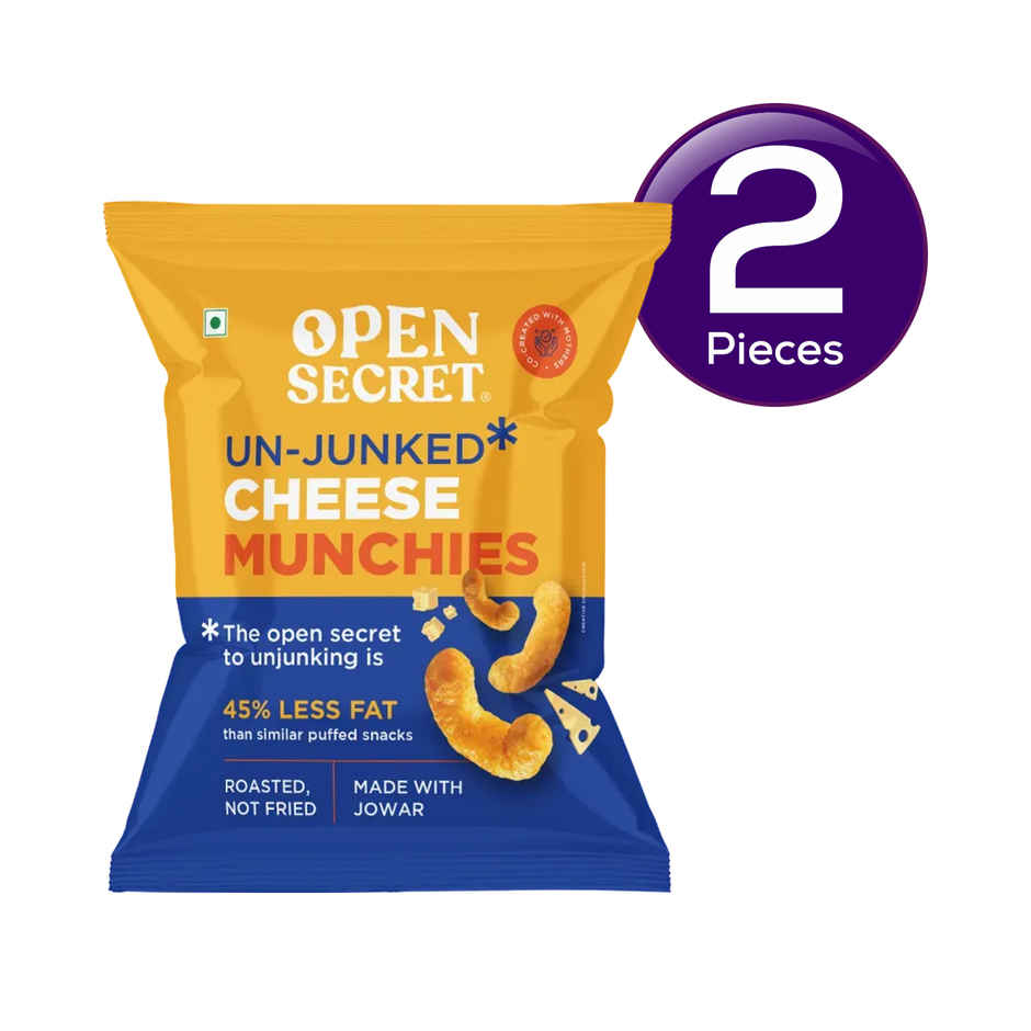 Open Secret Cheese Puff Snacks (Namkeen) Combo