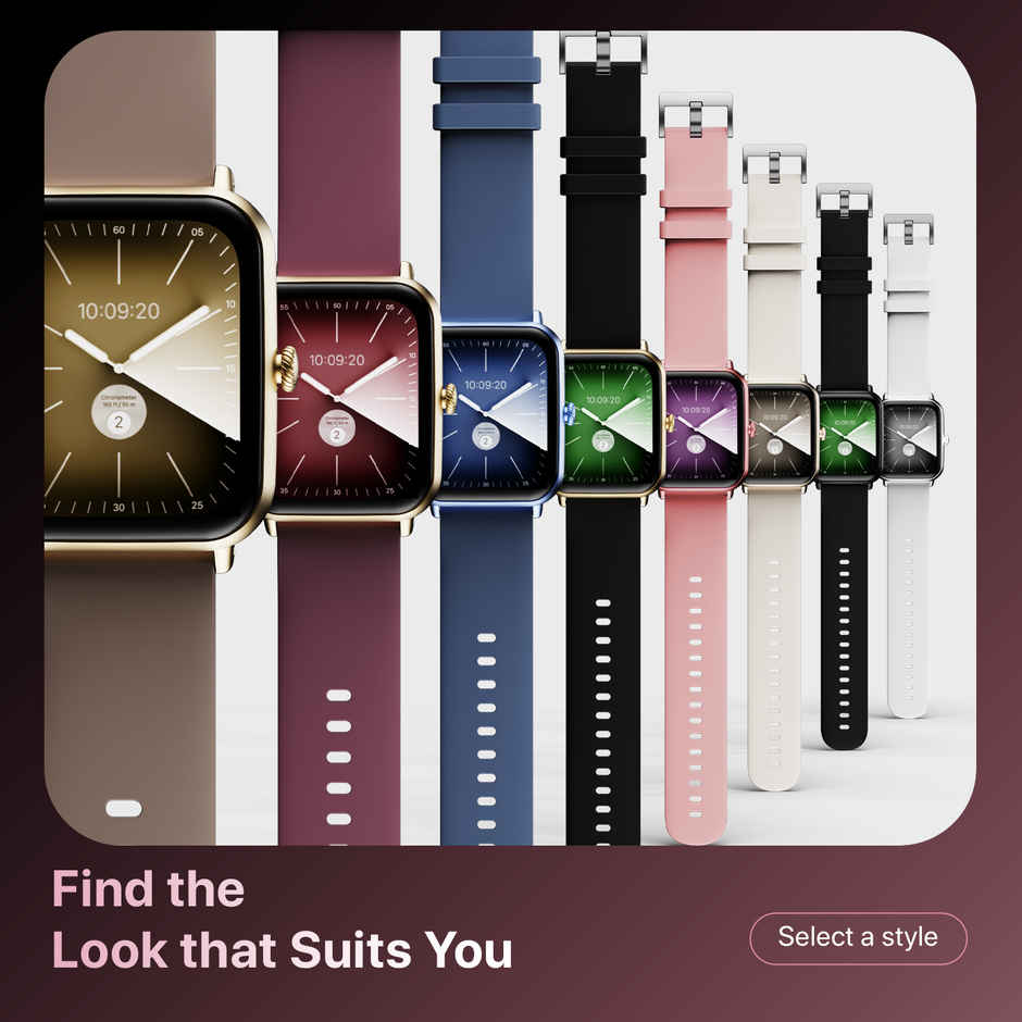 Fire-Boltt Ninja Call Pro Plus | 1.83" Display | BT Calling | Women's Edition - Pink