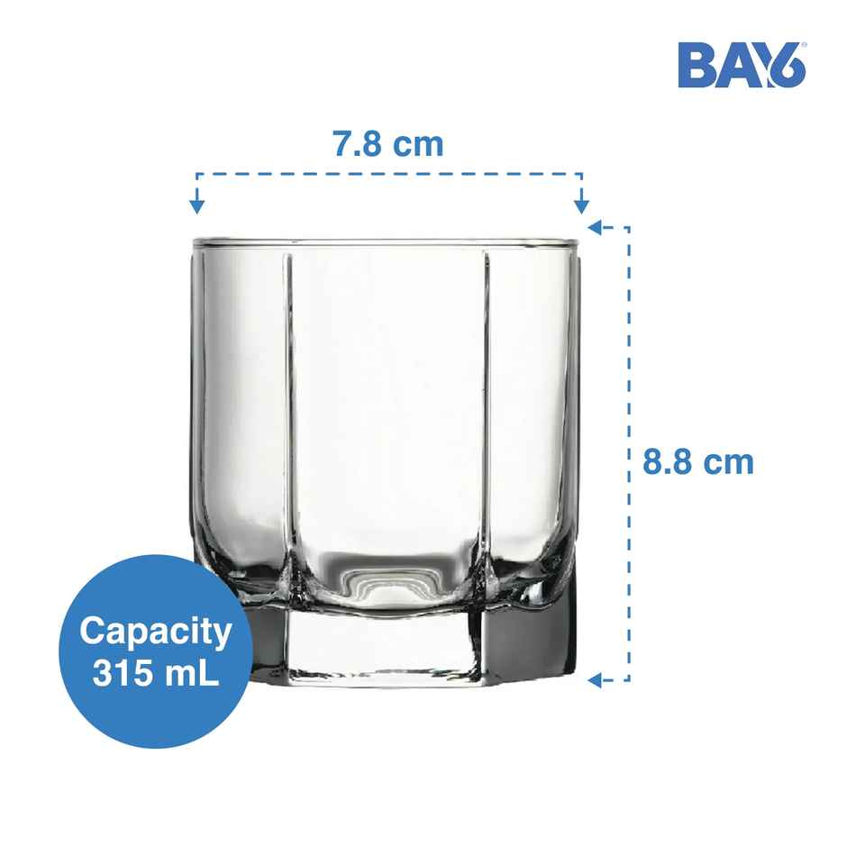 Premium Whisky Glass Set | 2 pc | 315 ml | BAY6