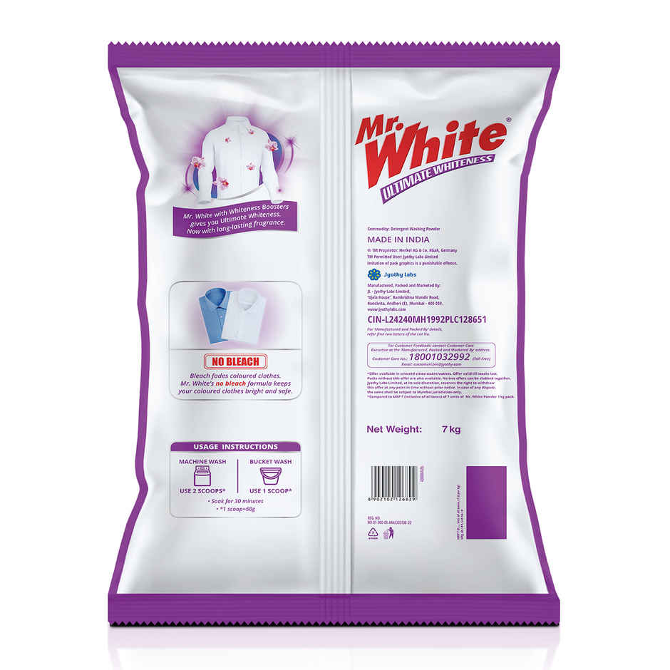 Mr. White Detergent Powder