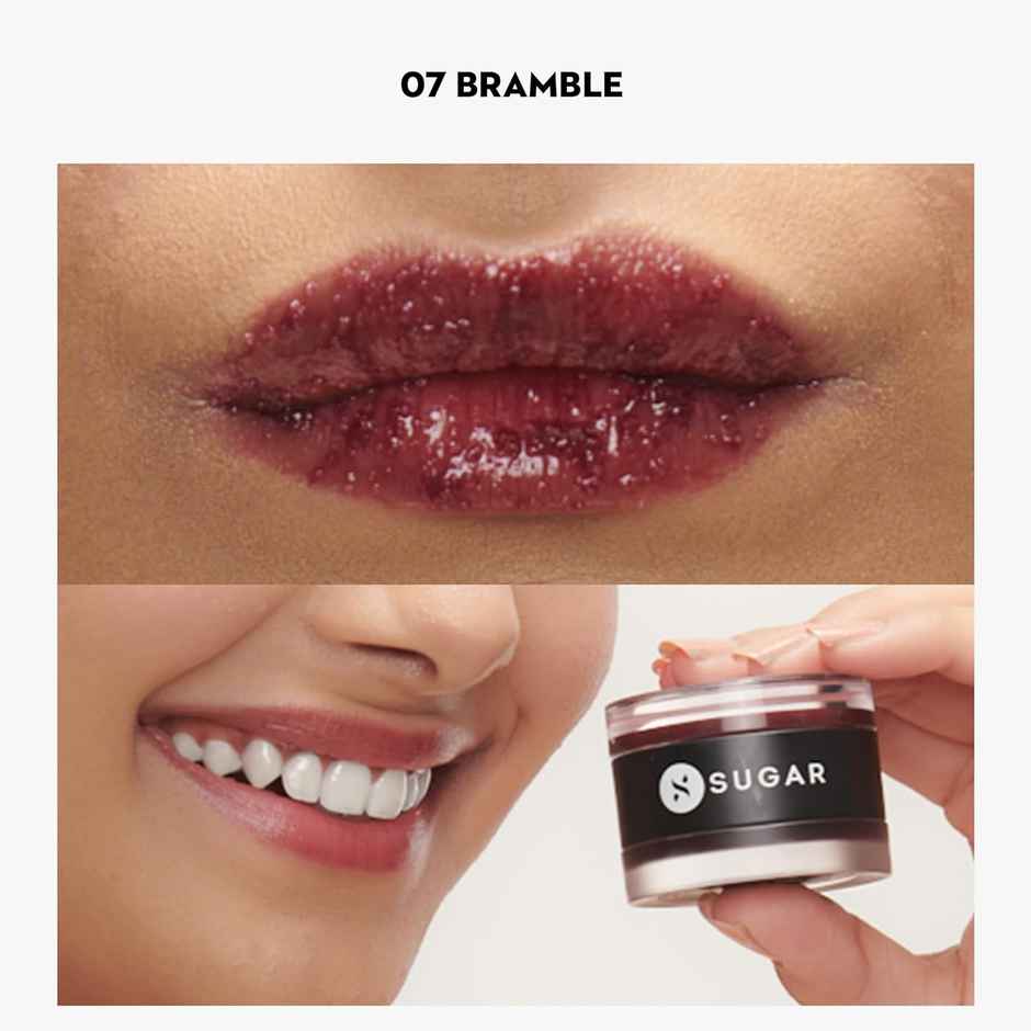 SUGAR Cosmetics Tipsy Lips Scrub + Balm Duo - 07 Bramble
