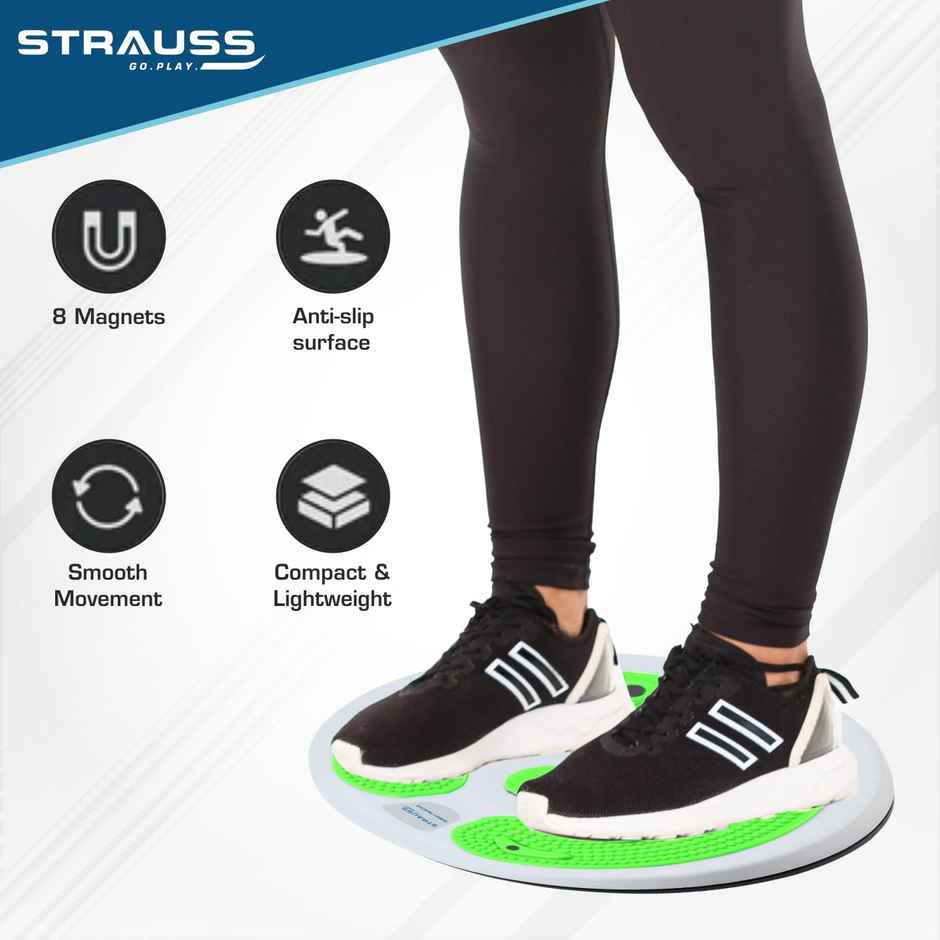 Strauss Tummy Twister | White & Green