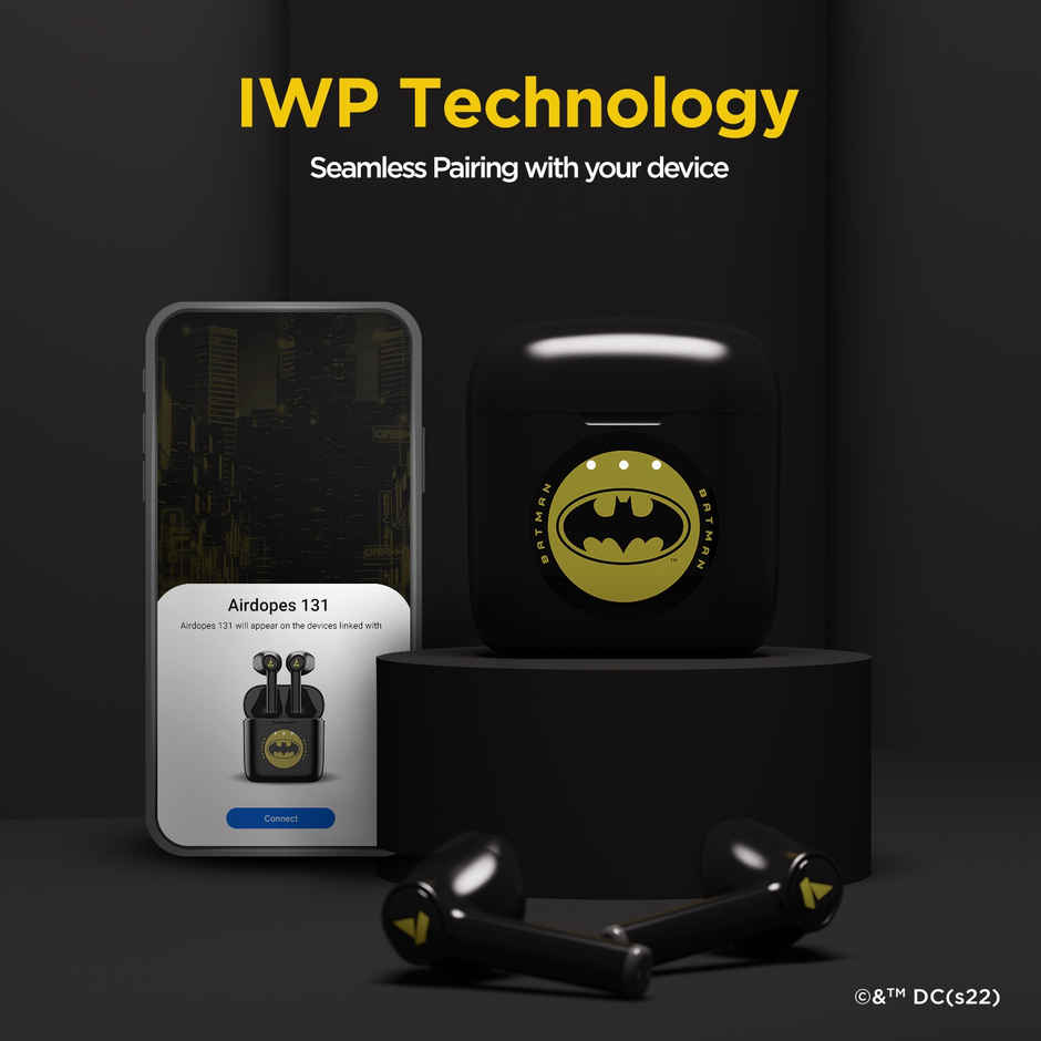 boAt Airdopes 131 - Knight Black