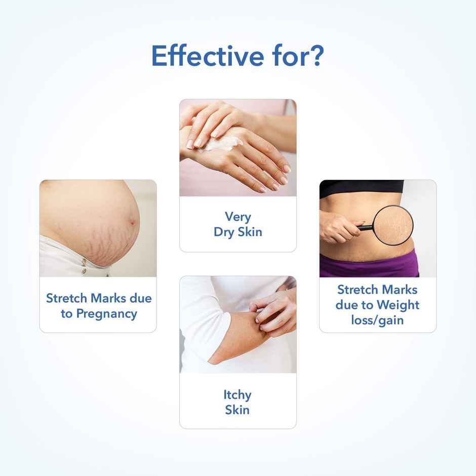 The Moms Co. Natural Body Butter For Pregnant Belly, Dry Skin With Shea And Cocoa Butter .