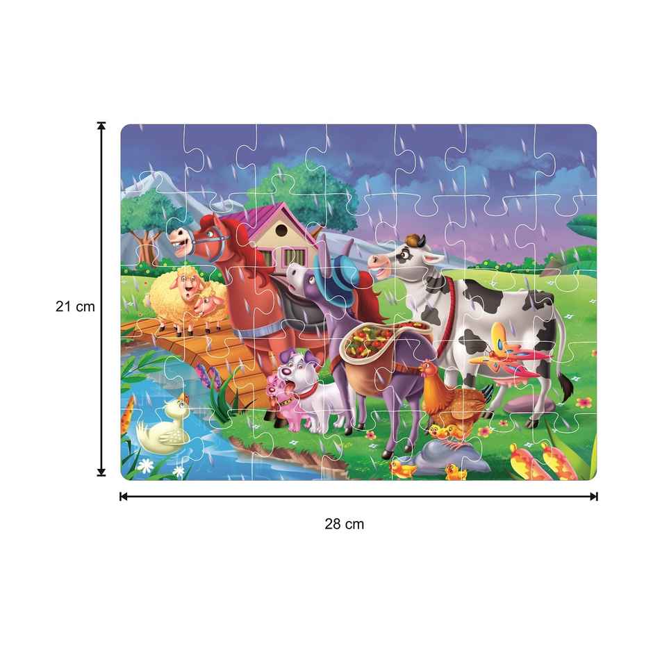 Ratna's Story Puzzle Rainy Picnic Day