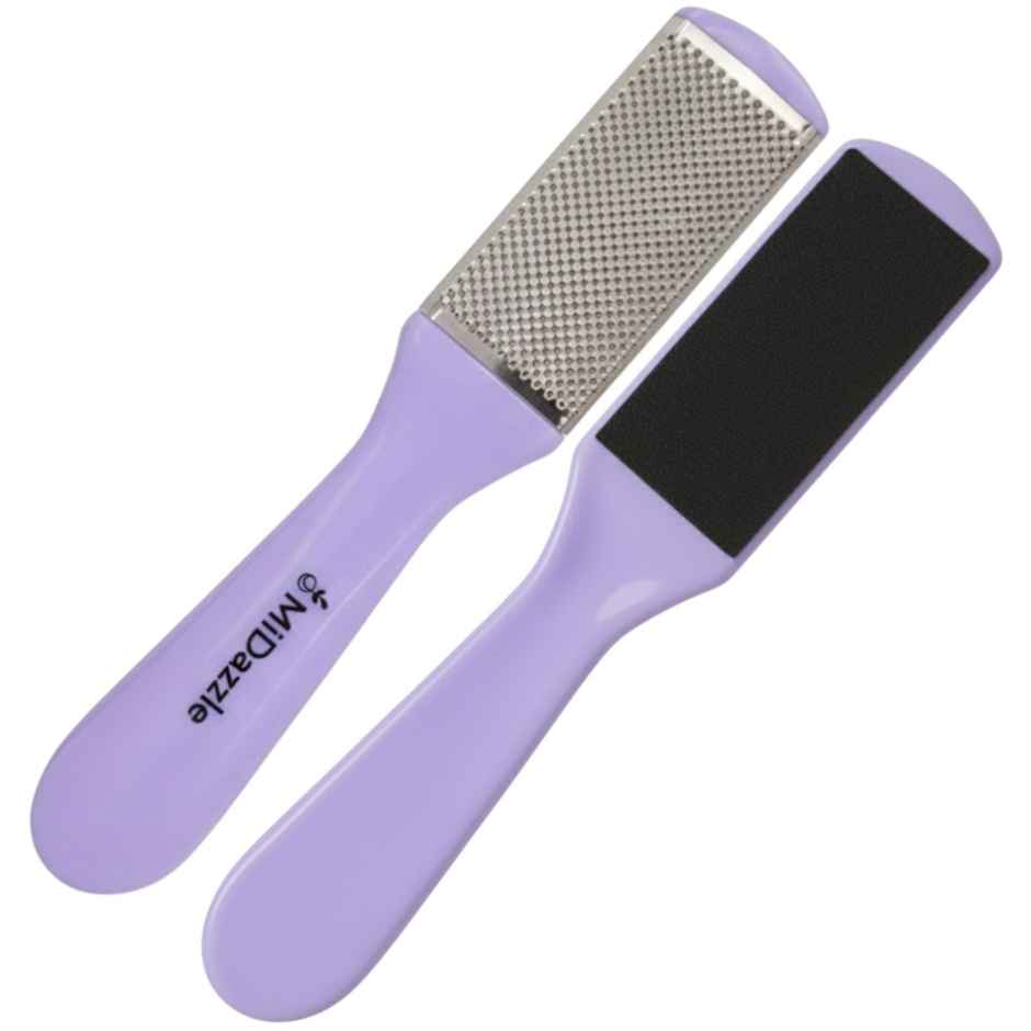 Midazzle Dual Side Foot Filer/Scrubber and Callus Remover - Premium |MIFF5209