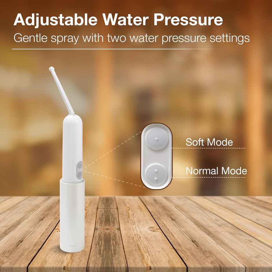 Kohler Purewash Portable Jet Spray Battery Operated Bidet With 200ml Refillable Bottle | White