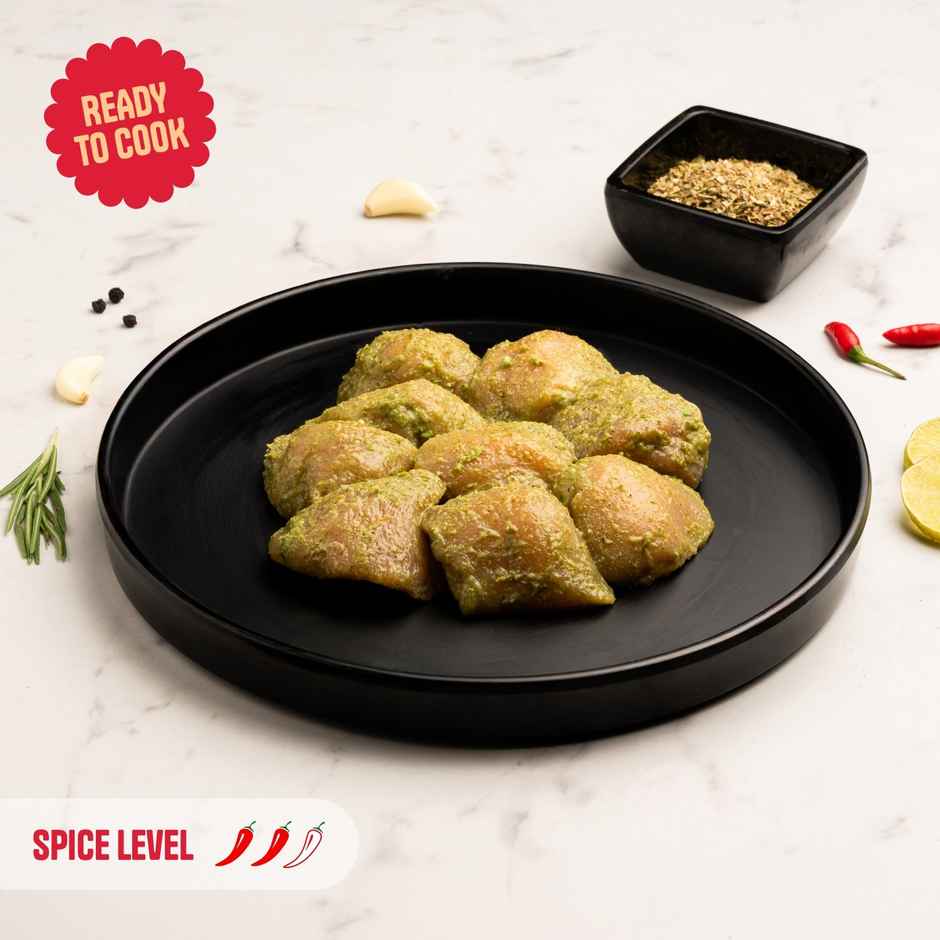 Relish Chicken Haryali Tikka | Energy - 155 Kcal | Protein - 43.06 g / 100 g