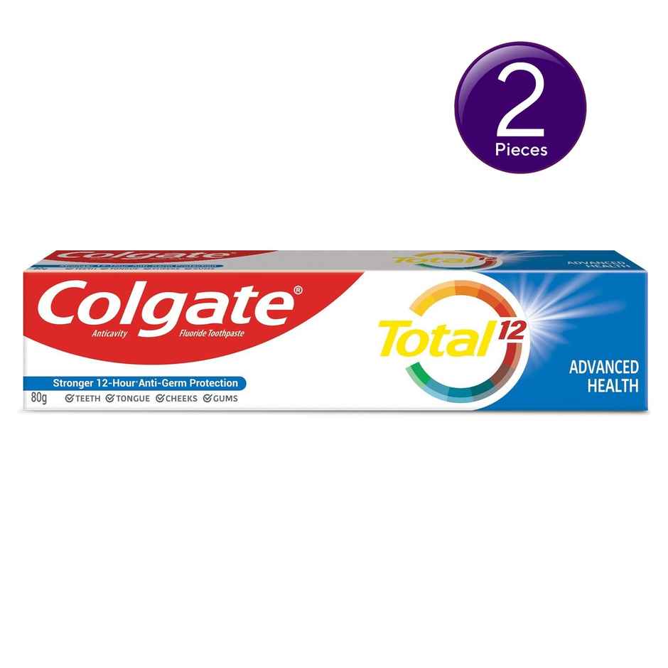 Colgate Total Advanced Health Antibacterial Toothpaste, Whole Mouth Health Combo