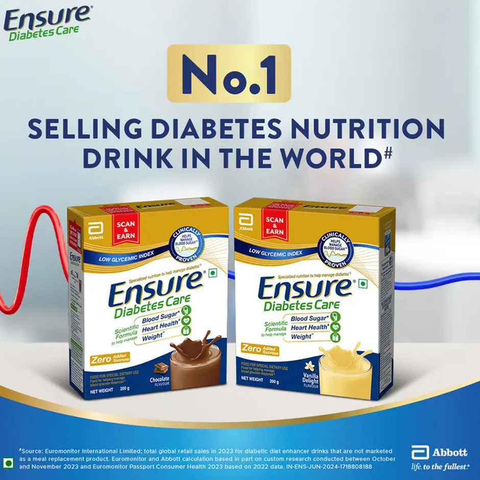 ENSURE Diabetes Care Vanilla Drink Mix
