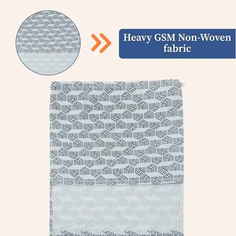 Homestrap Shoe Bag With Drawstring - Grey | Pack of 4