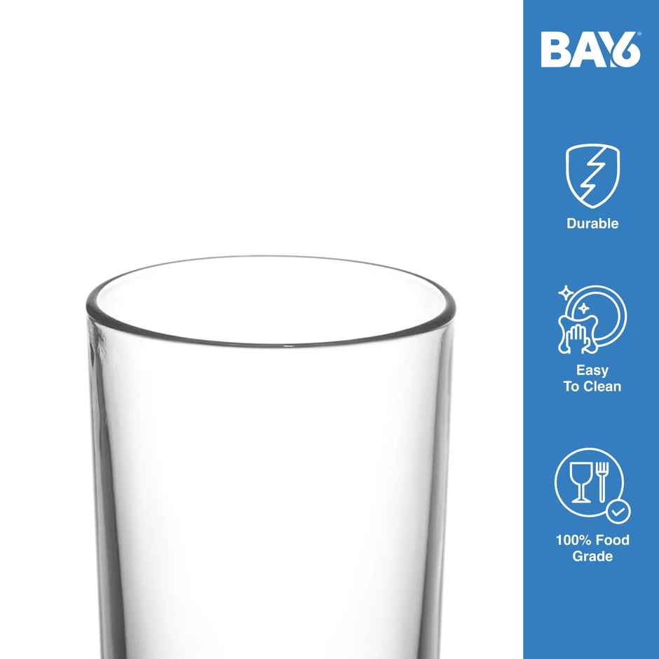 BAY6 Drinking Glass Set 250 ml - (6pc)