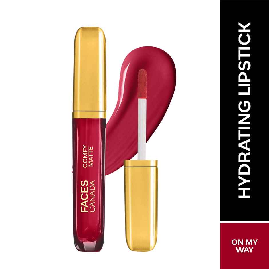 Faces Canada Comfy Matte Lip Color - On My Way One Stroke Application