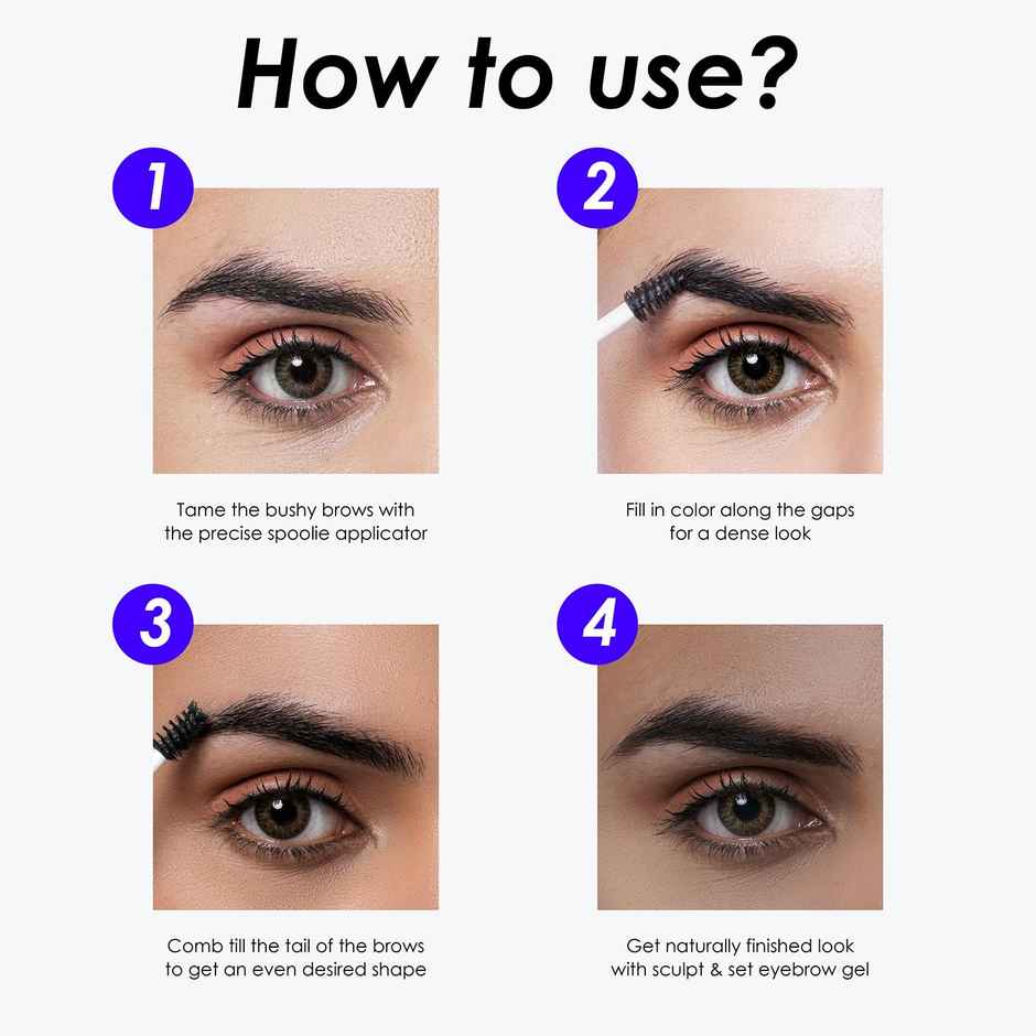 Blue Heaven Sculpt & Set Eyebrow Gel, Brown