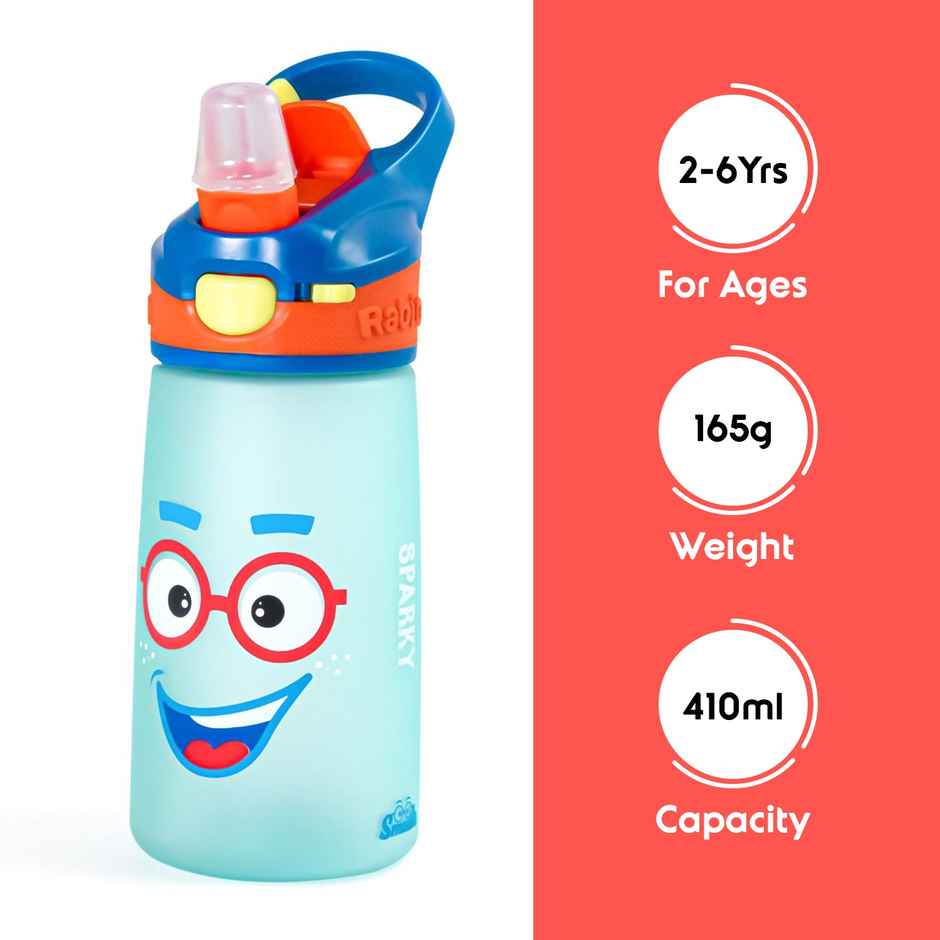 Rabitat Snap Lock Tritan Sipper Bottle - Sparky Combo
