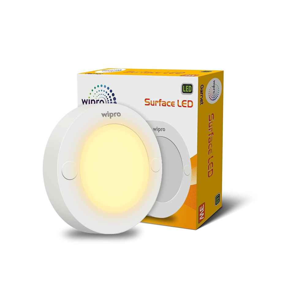 Wipro 3W Surface Cabinet Striker (Warm white)