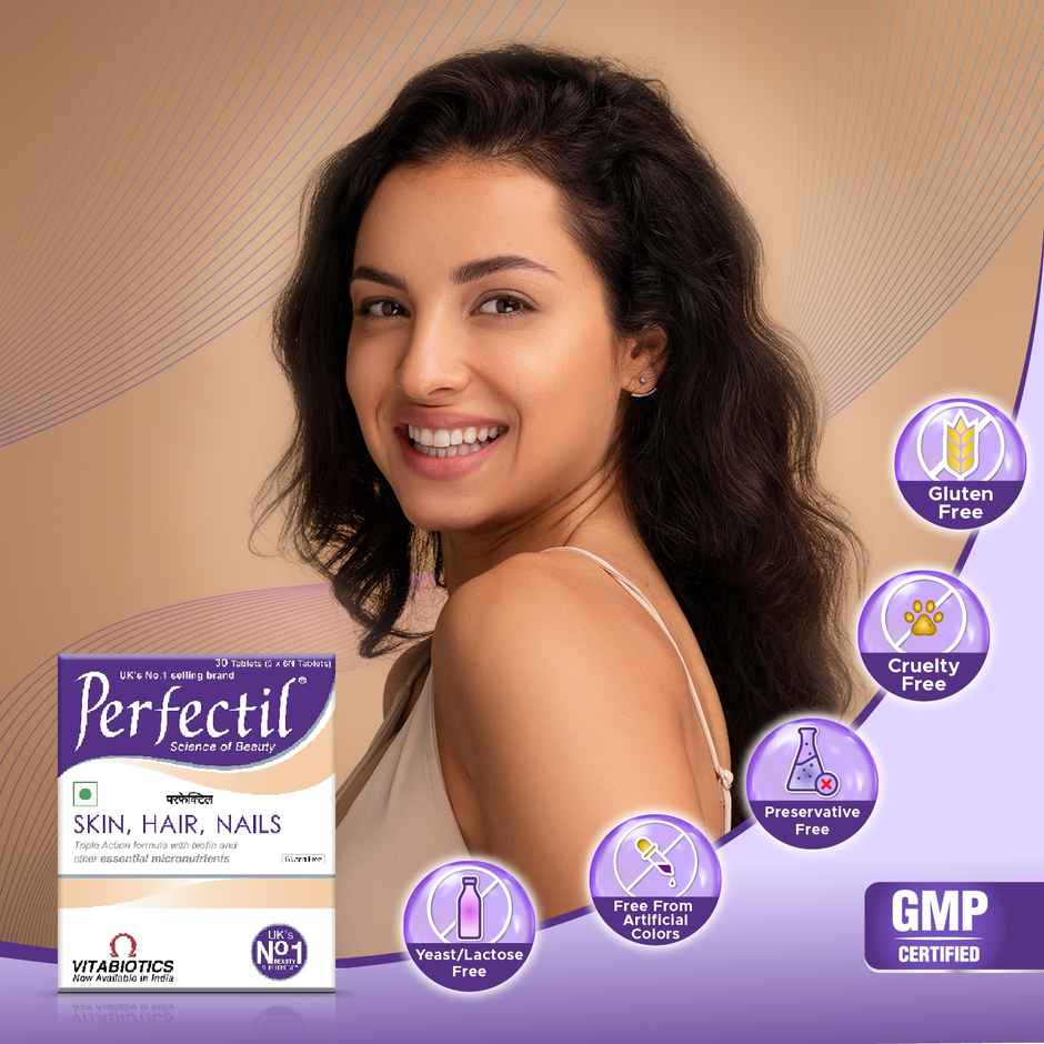 Perfectil Tablets Triple Action Formula With Biotin For Hair Skin And Nail