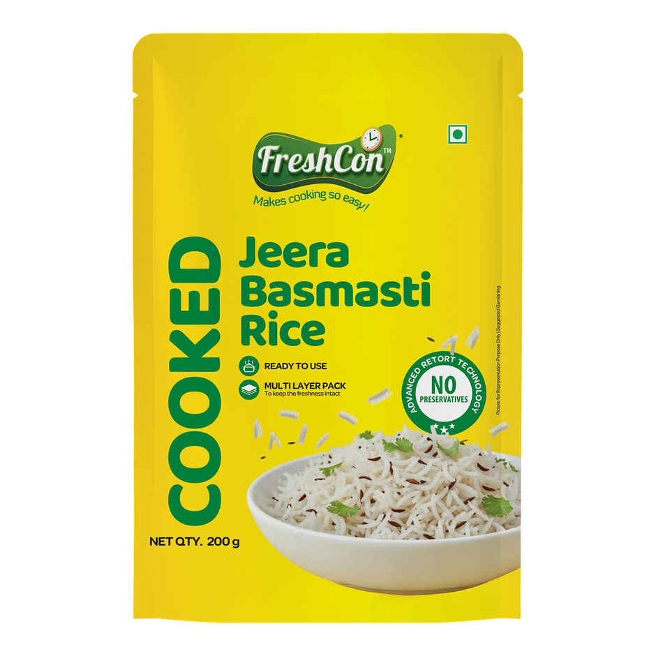 Freshcon Cooked Basmati Jeera Rice