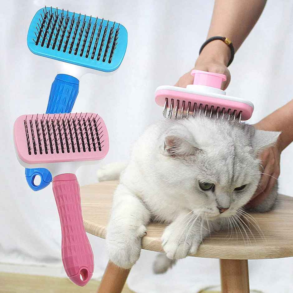 Foodie Puppies Rectangle Slicker Grooming Pet Brush