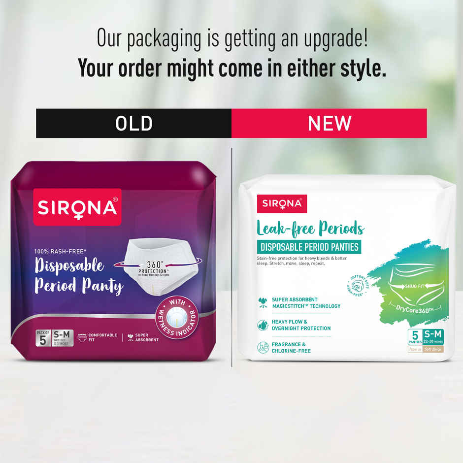 Sirona Disposable Period Panty | S-M