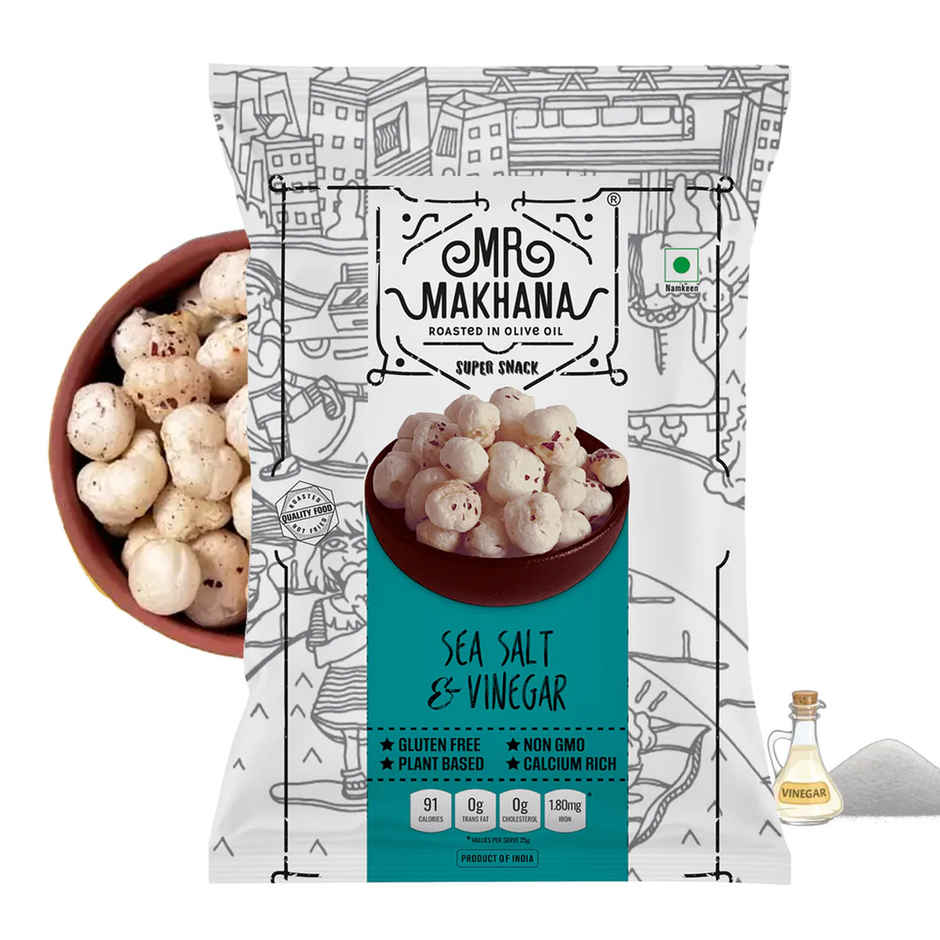 Mr Makhana Sea Salt & Vinegar Combo
