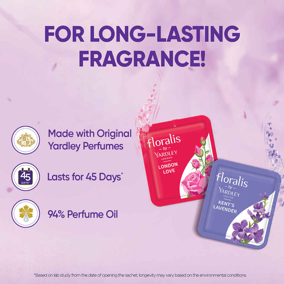  Floralis by Yardley Air Pocket Bathroom Freshener