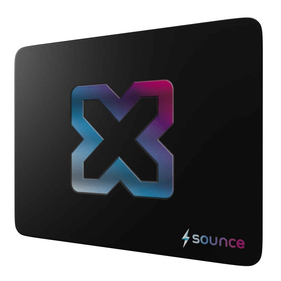 Sounce Ergonomic Mouse Pad, Non-Slip, Anti-Skid, Waterproof, (Black)