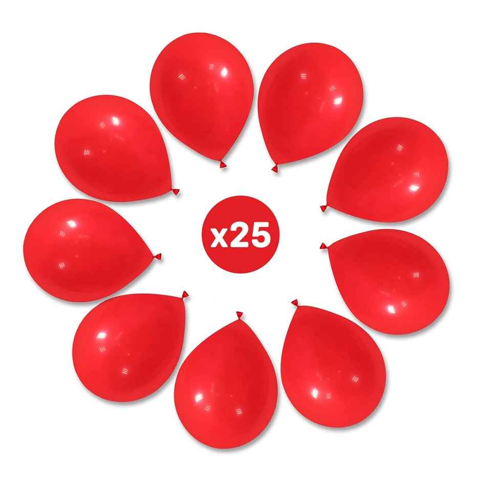 Metallic Balloons | Red | Party Decor | Party Propz